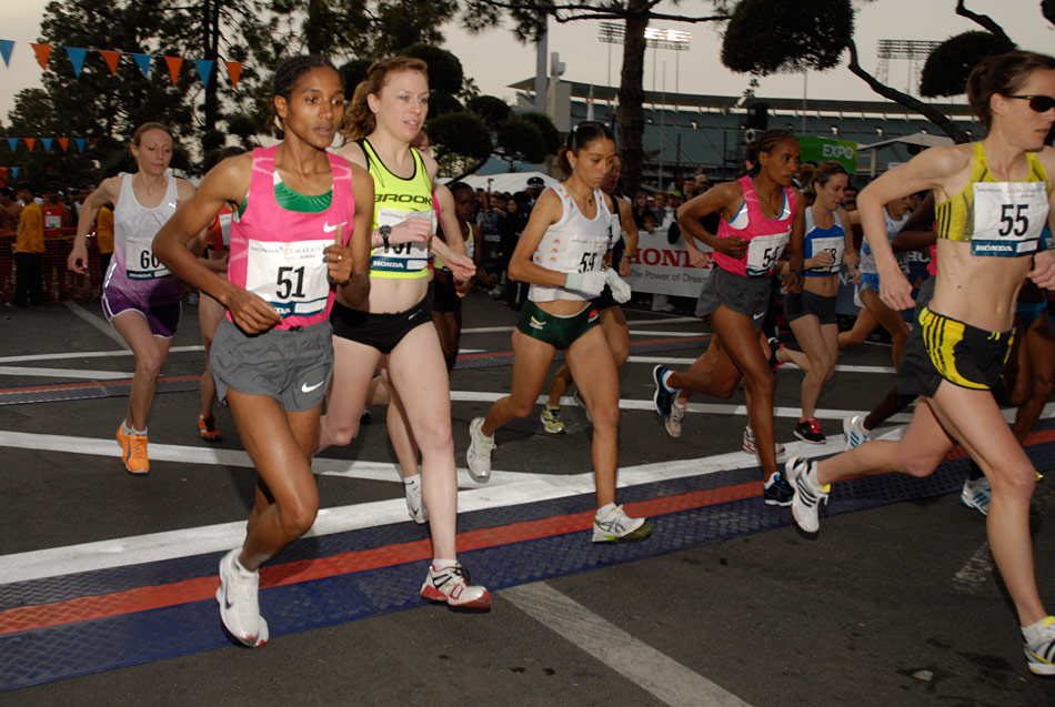 LA Marathon Elite Women